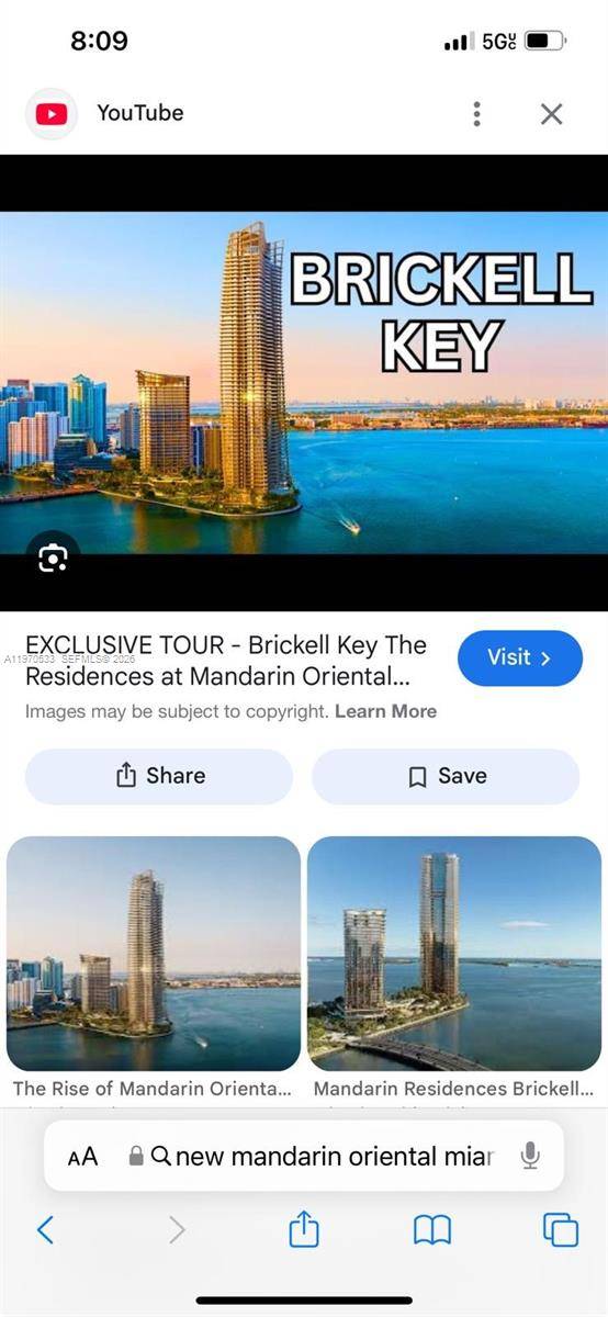 520 Brickell Key DrMiami - Apartments-Annual,Condo condo unit A610 - picture
